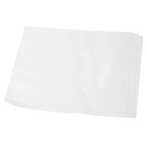 Dynavox Schallplattenhüllen für Singles, 50er-Set, aus transparentem HD-Polyethylen.
