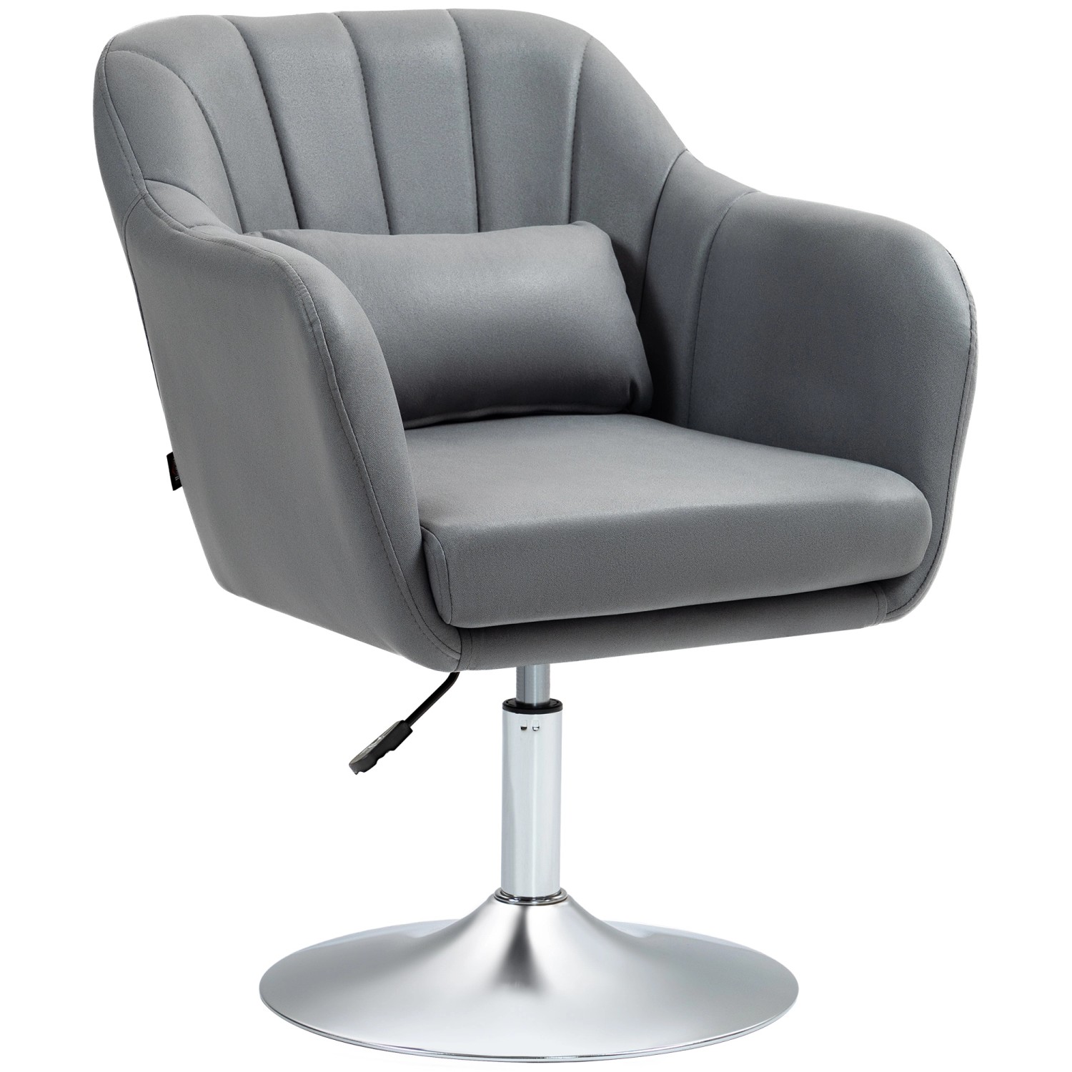 HOMCOM Sessel Loungesessel mit Armlehne Lendenkissen für Schlafzimmer Wohnz günstig online kaufen