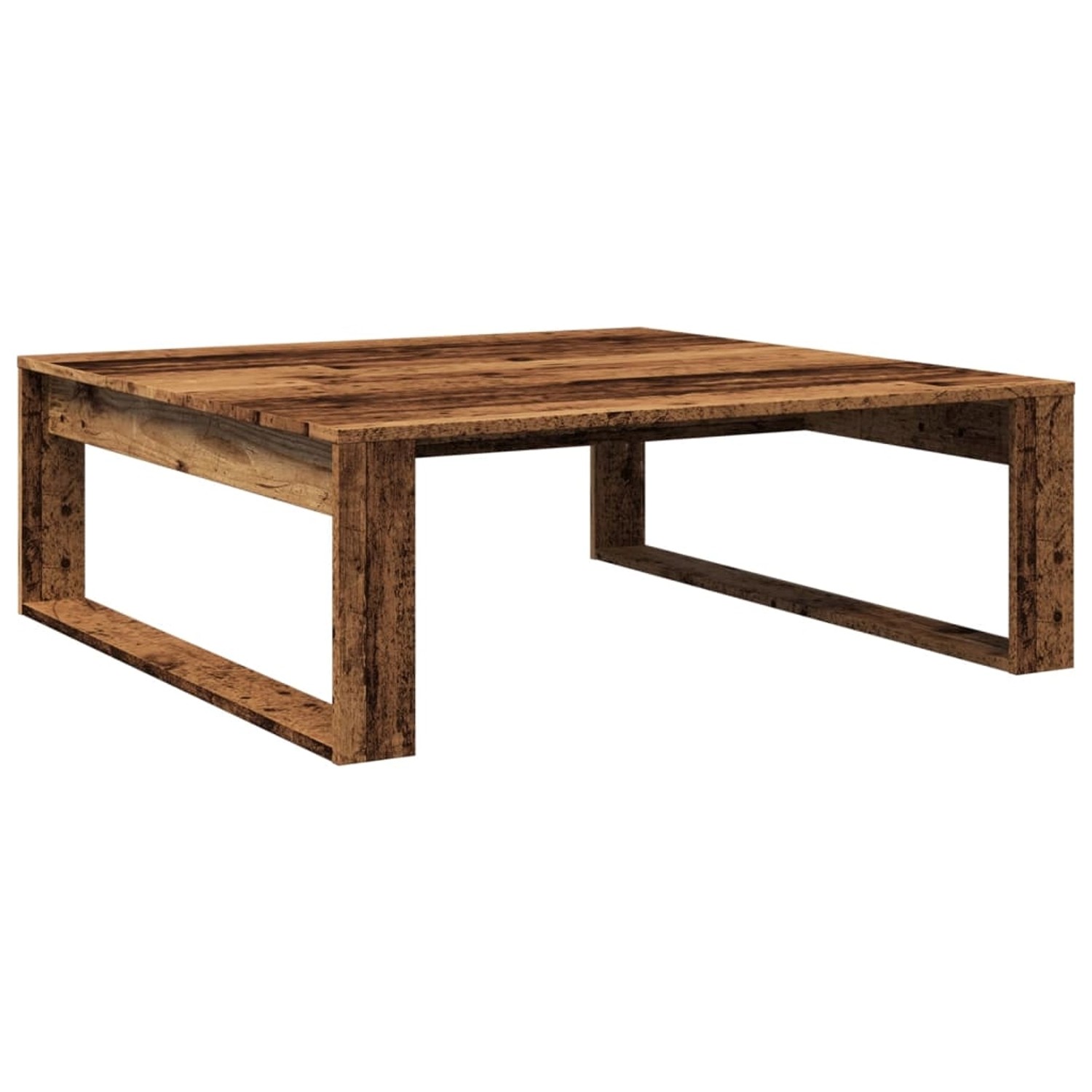 vidaXL Couchtisch Altholz-Optik 100x100x35 cm Holzwerkstoff 856690 günstig online kaufen