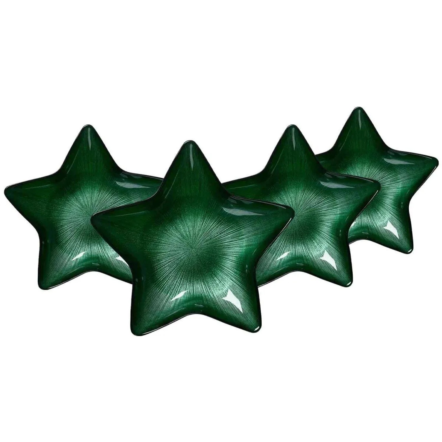 Ritzenhoff & Breker Starlight Teller 29 cm 4er Set Grün