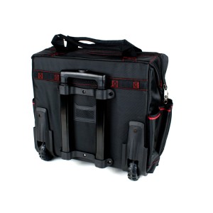 Mephisto Werkzeugtrolley Nova, robust und wasserdicht, mit Teleskopgriff und Rollen für einfachen Transport.