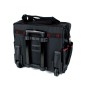 Mephisto Werkzeugtrolley Nova, robust und wasserdicht, mit Teleskopgriff und Rollen für einfachen Transport.