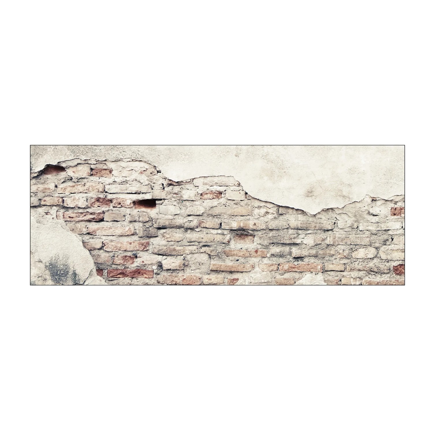 MySpotti Küchenrückwand Profix Cucina Vintage Wall 160 x 60 cm Ziegel Beige