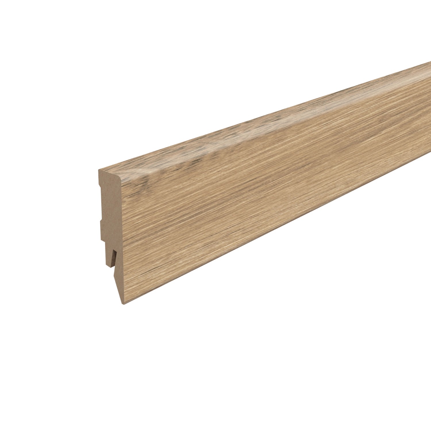 Egger Sockelleiste L649 Kubisch für Fußboden Livingston 6 cm Eiche Natur günstig online kaufen