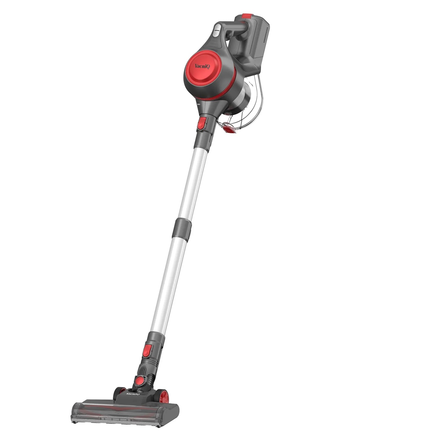 VacniQ Akku Staubsauger S199 350 W 99 Komma 99 Prozent Filterleistung 12 Liter 3 in 1 mit LED für Hartböden und Teppiche