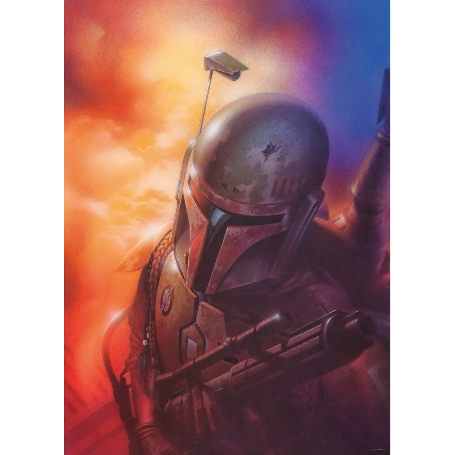 Komar Wandbild Star Wars Mandalorian 50 x 70 cm