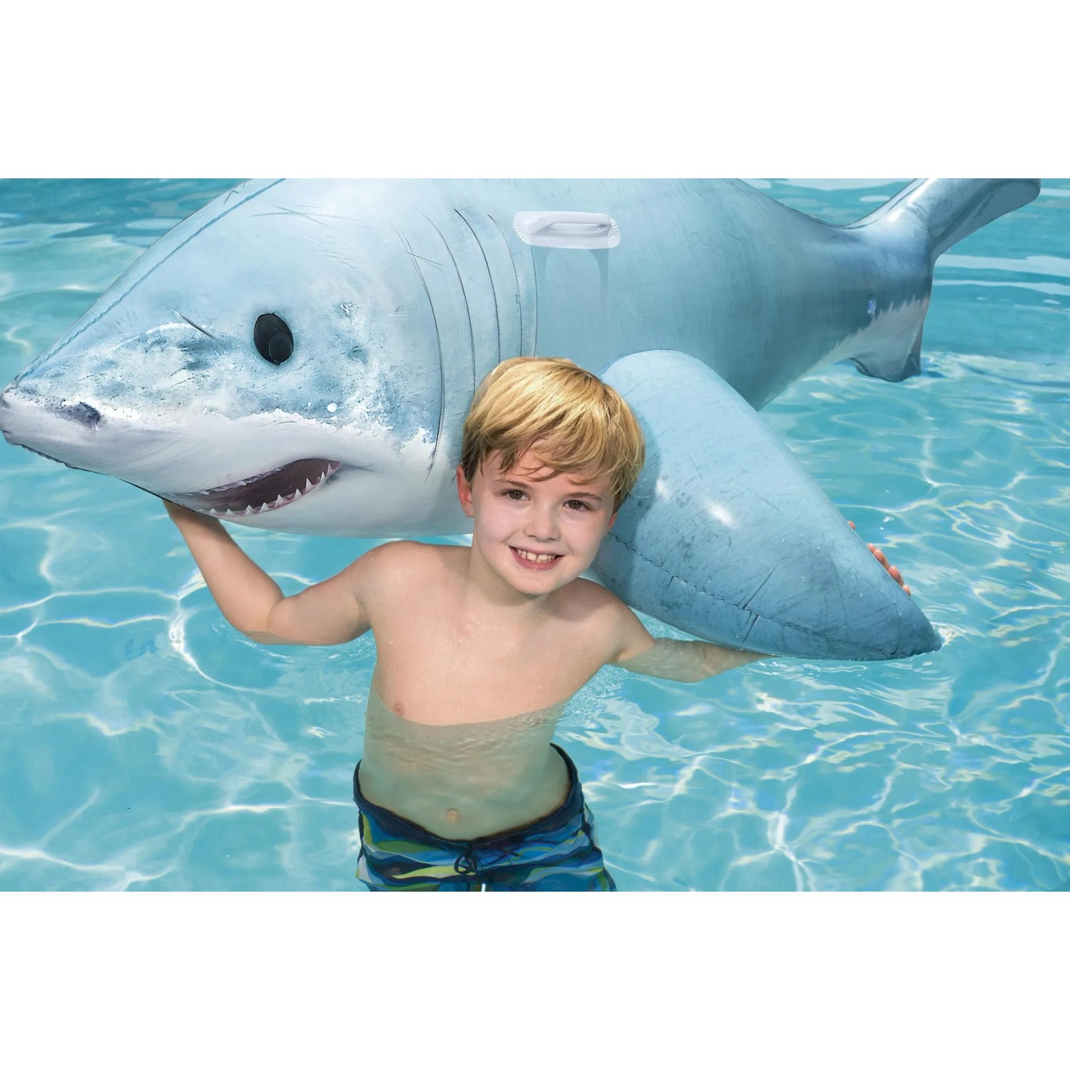 Bestway Schwimmtier Hai 178 x 98 x 53 cm_9