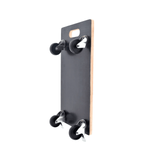 Tronitechnik Rollbrett Transportroller mit 4 Rollen, rutschfest, Tragkraft 400 kg.