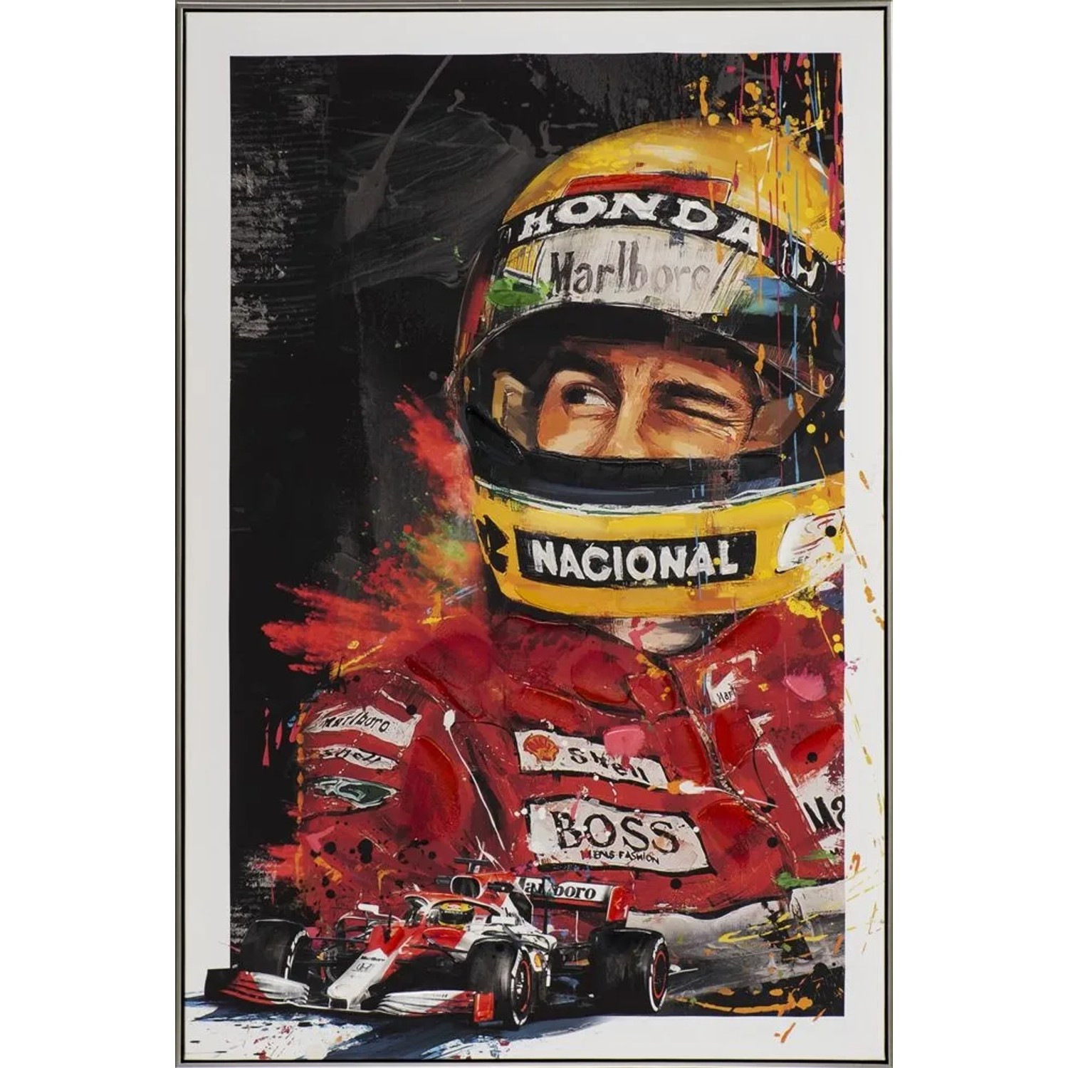 Art Universe Leinwandbild Grand Prix 82 x 122 cm