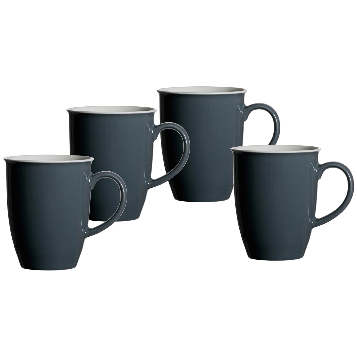 Ritzenhoff & Breker Doppio Kaffeebecher 320 ml 4er Set Anthrazit