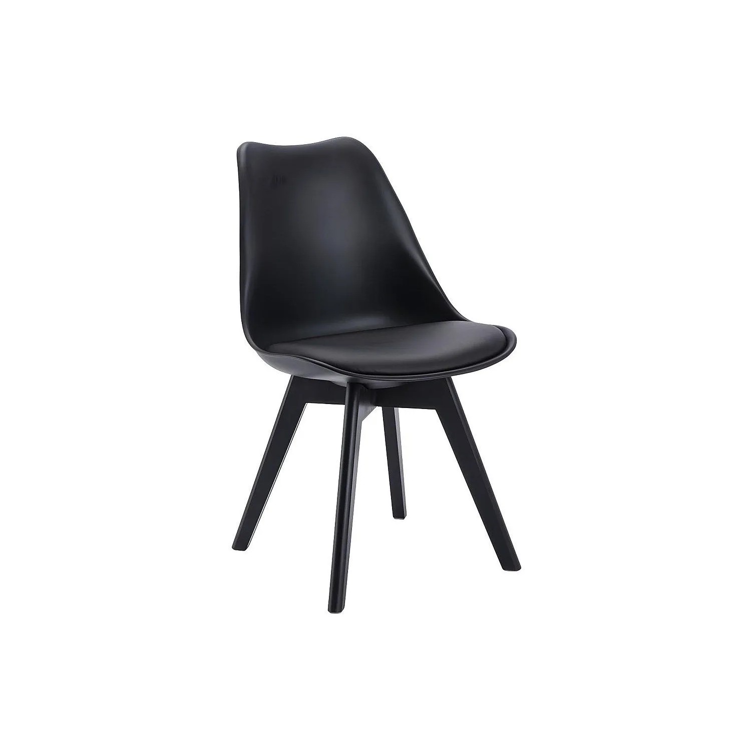Vente-unique Stuhl Jody Schwarz 49 cm