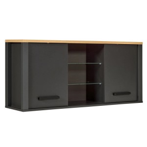 OBI Hängeschrank Veneto Anthrazit Artisan Eiche