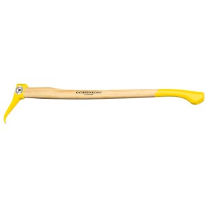 Ochsenkopf Handsappie OX 173 H-0580 mit 80 cm Hickorystiel zum Bewegen von Holz.