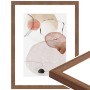 WANDStyle Bilderrahmen H320 in Eiche-Optik, 30x45 cm, klassischer Holzrahmen für Fotos und Bilder.