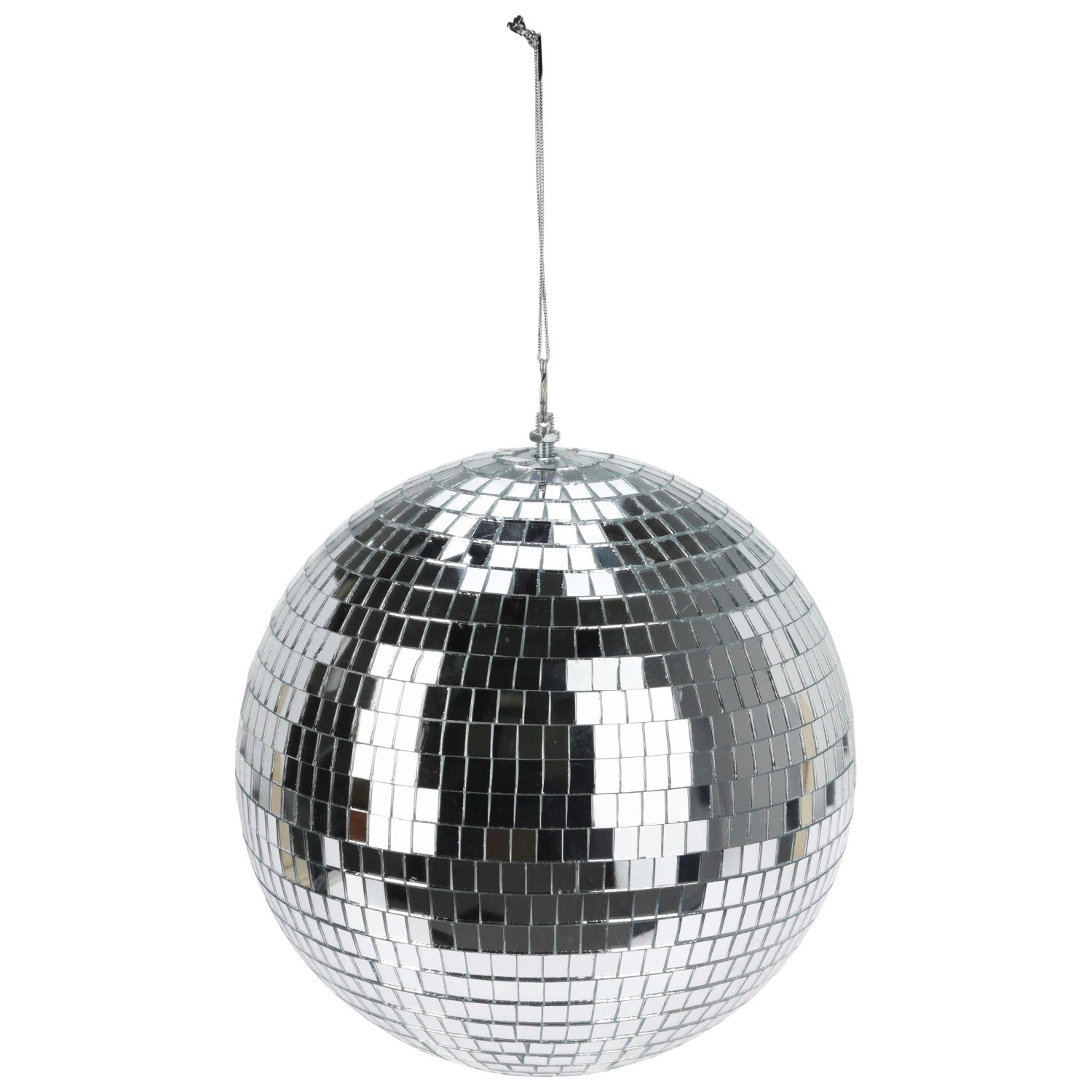 Mömax Dekokugel Disco Silberfarben