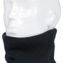 Schwarzer Heat Holders Halswärmer für Herren, Universalgröße, auf einem weißen Kopf.