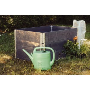 Upyard Hochbeet aus Holz 120 cm x 80 cm Anthrazit