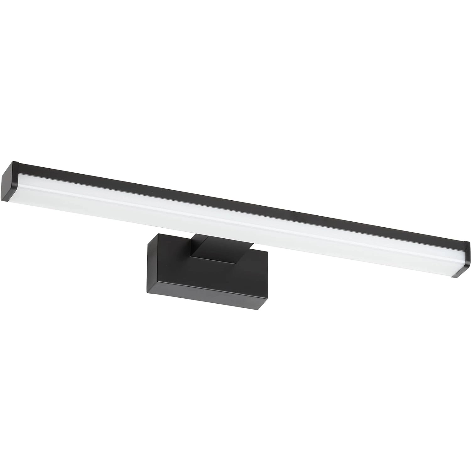 Oktaplex LED Spiegelleuchte 40cm Wandleuchte 4000K Schwarz