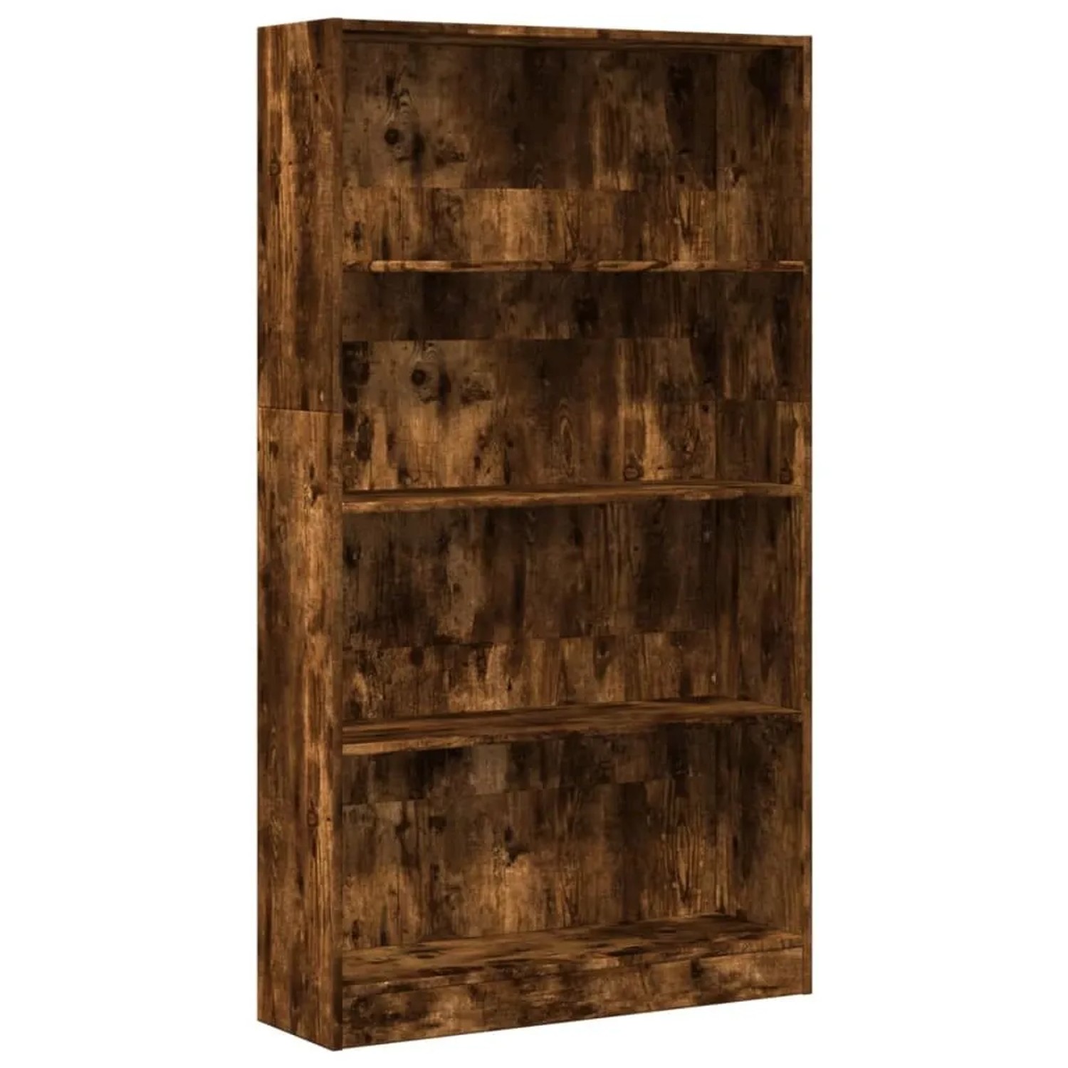 vidaXL Bücherregal Räuchereiche 80x24x143 cm Holzwerkstoff 857848 günstig online kaufen