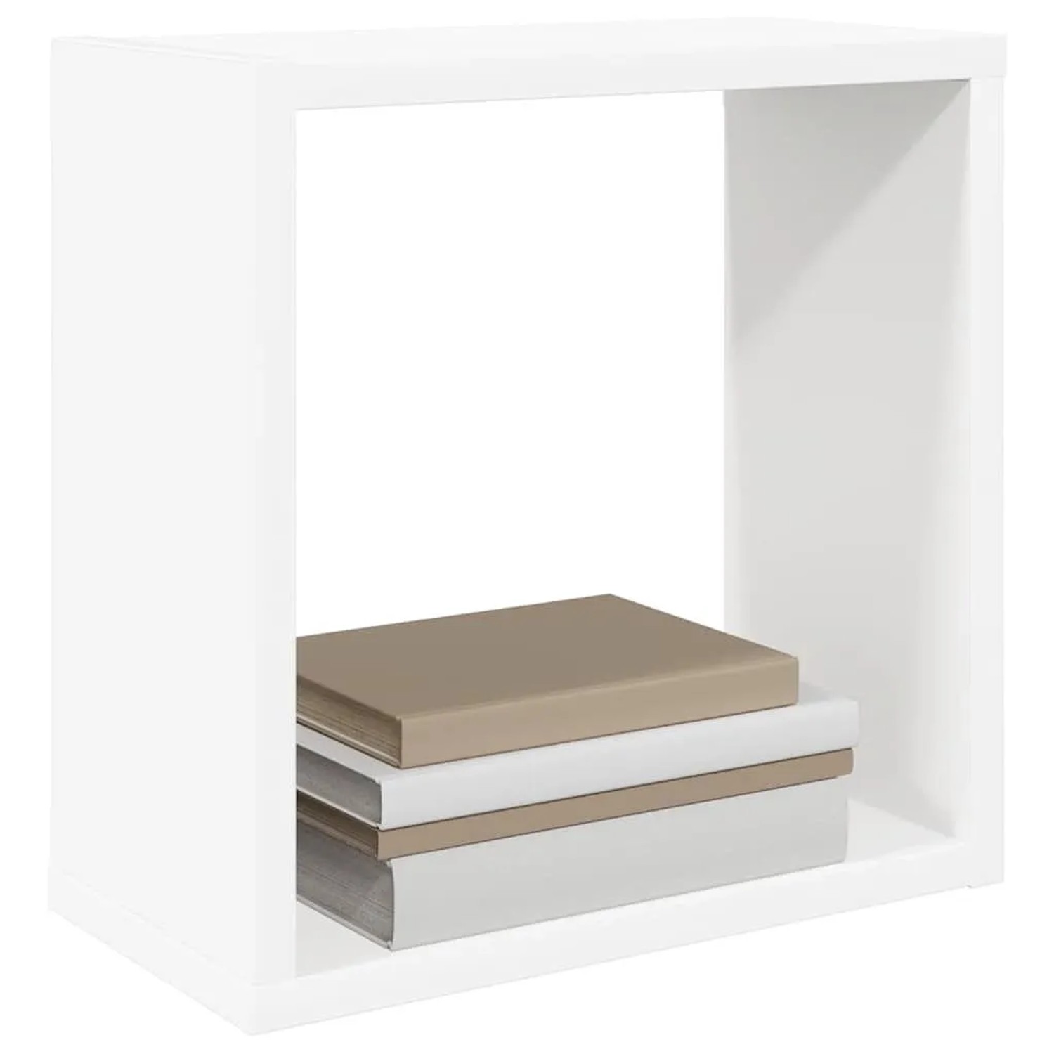vidaXL Würfelregale 4 Stk Weiß 30x15x30 cm 806999_4