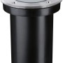 Paulmann Floor Bodeneinbaustrahler, rund, Ø 10,5 cm, Edelstahl für den Außenbereich.