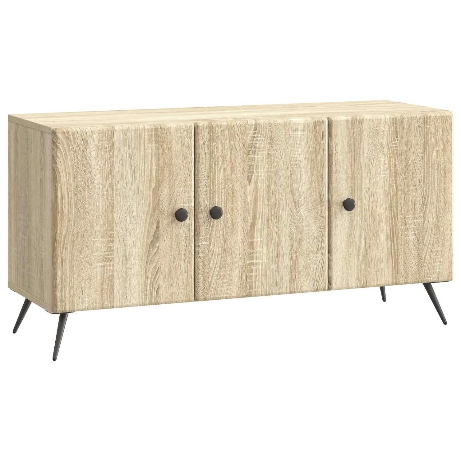 vidaXL TV-Schränk Sonoma-Eiche 99 x 34,5 x 50 cm Holzwerkstoff 895637
