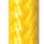 Gelbe Seilflechter Schwimmleine, 4 mm Durchmesser, Meterware.