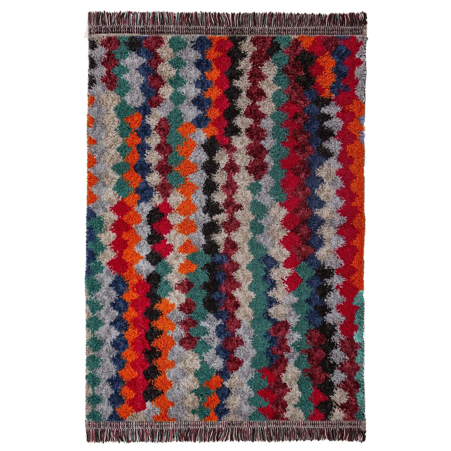 Flair Rugs Hochflorteppich Nexis Shaggy 200 cm x 300 cm Mehrfarbig