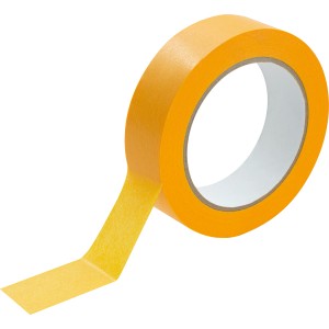 Goldenes LUX Washi-Klebeband, 50 m x 29 mm, für präzise Malerarbeiten.