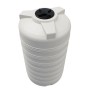 Weißer KMND 2000L Trinkwasser-Wassertank aus Kunststoff für Garten & Haus.