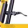 Detailaufnahme: Schnellspanner zur Neigungsverstellung der LED's Work Arbeitsleuchte.