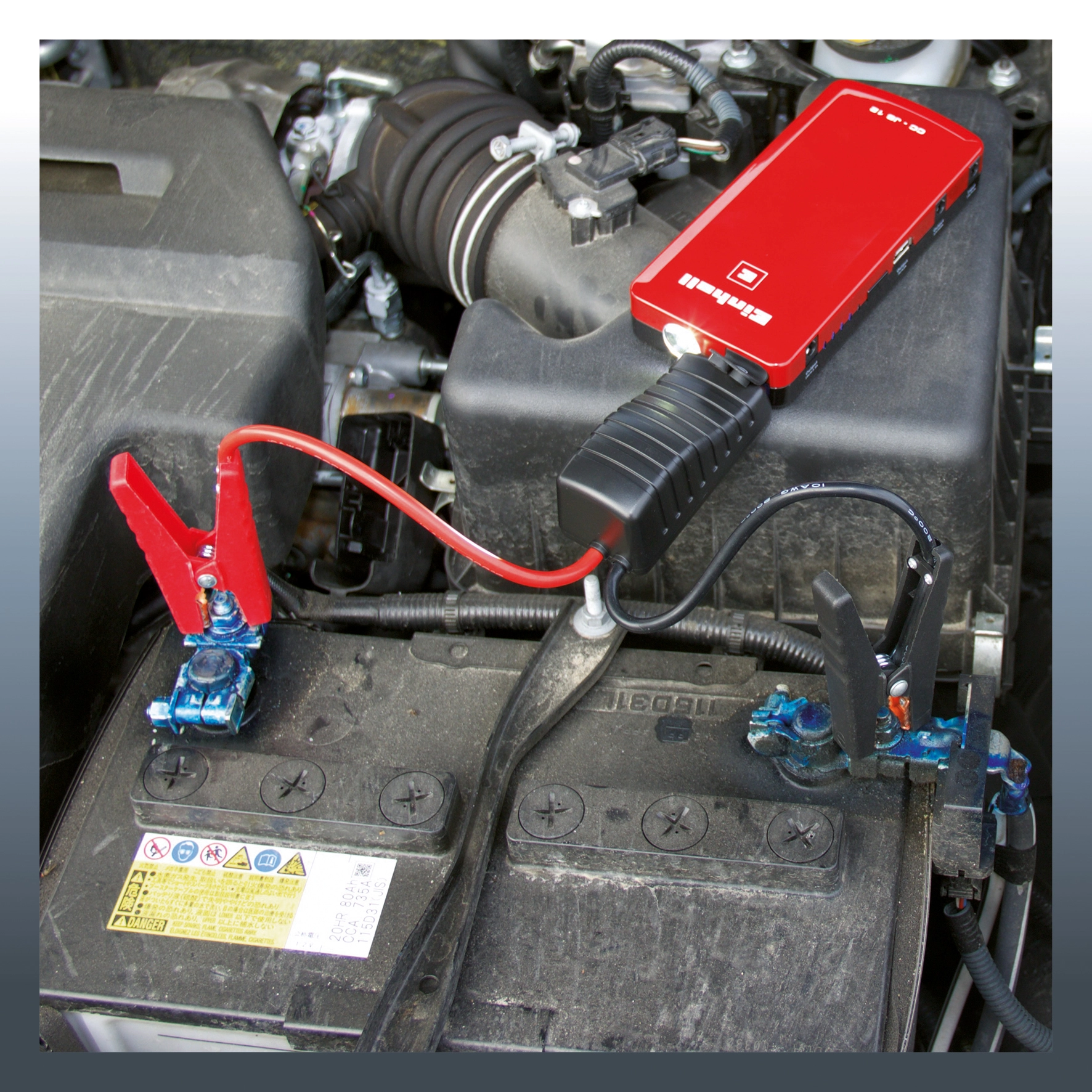 Einhell EGS 12 Energiestation Ladegerät - Adapter Auto Starthilfe