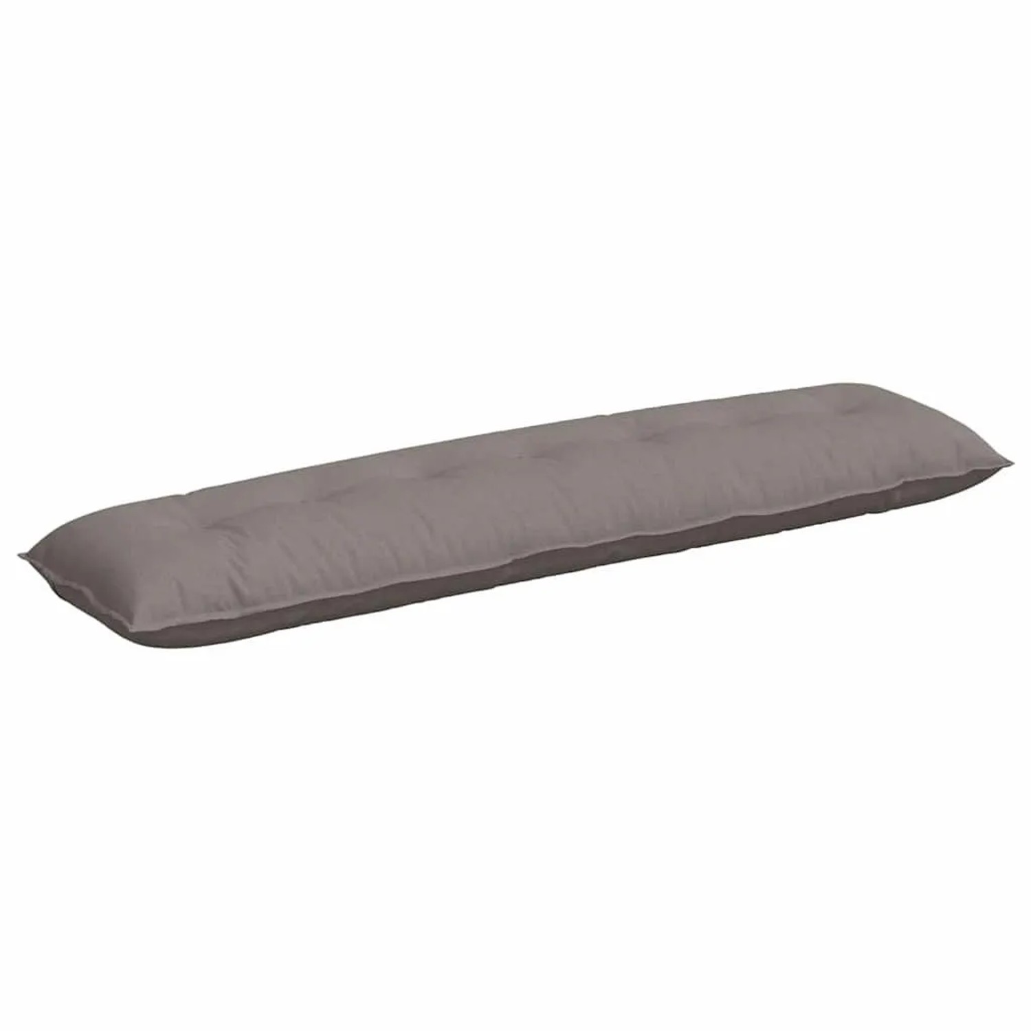 vidaXL Rückenkissen Taupe 200 x 19 x 50 cm Stoff 42014965