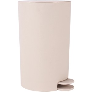 Beiger Tret-Mülleimer Osaki, 3 Liter, für Bad & WC.