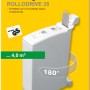 Schellenberg RolloDrive 35 Rollladenantrieb für Mini-Rollladen, Aufputzmontage.