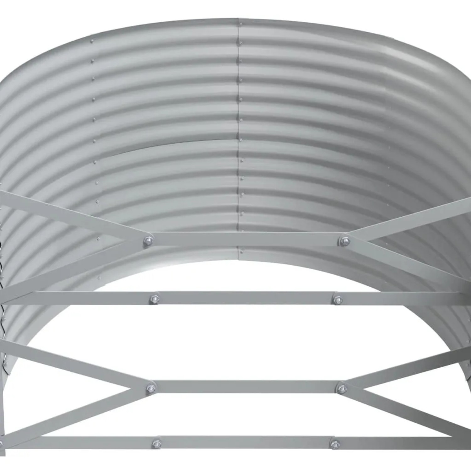 vidaXL Hochbeet Pulverbeschichteter Stahl 175x100x68 cm Braun 319060_5