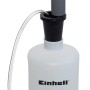 Einhell Benzin- und Öl-Absaugpumpe mit Behälter und Schlauch für Wartung & Autoreparatur.