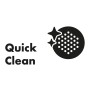 Symbol für QuickClean Antikalk-Funktion bei Hansgrohe Duschsystemen.