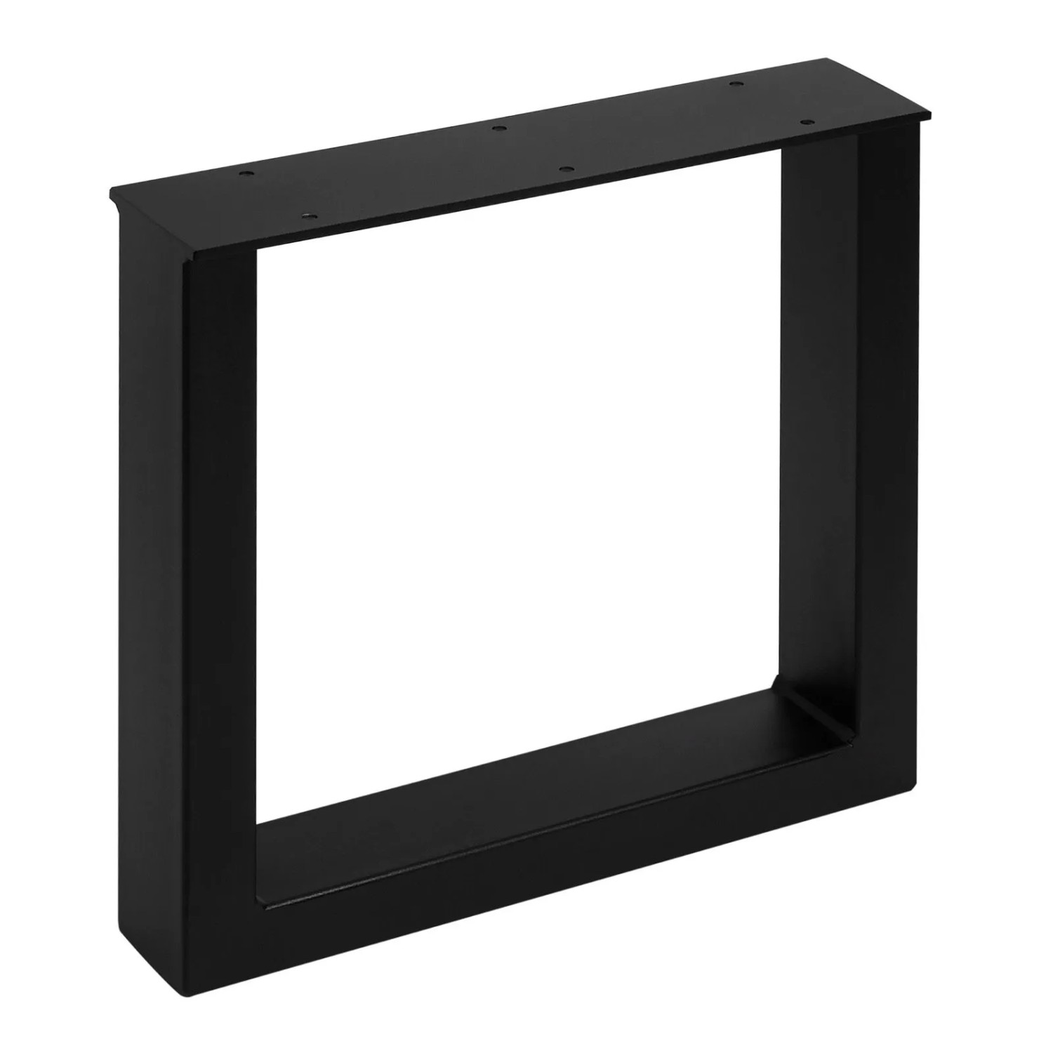 SOTECH Tischgestell TAB Stahl Schwarz Matt Profil 80 x 40 mm Höhe 420 mm Tiefe 430 mm