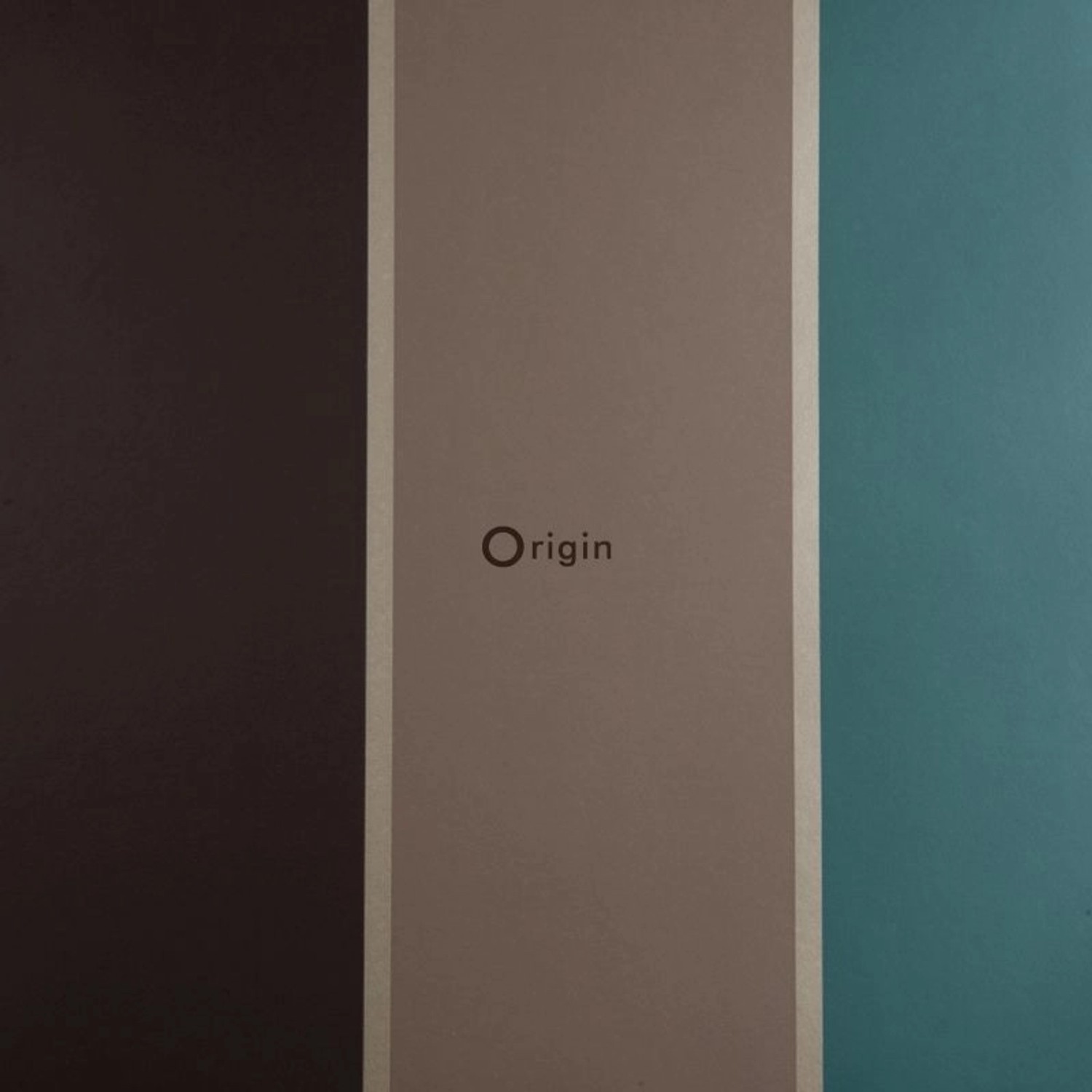 Origin Wallcoverings Tapete Streifen Petrolblau und Braun 52 cm x 10,05 m 3 günstig online kaufen