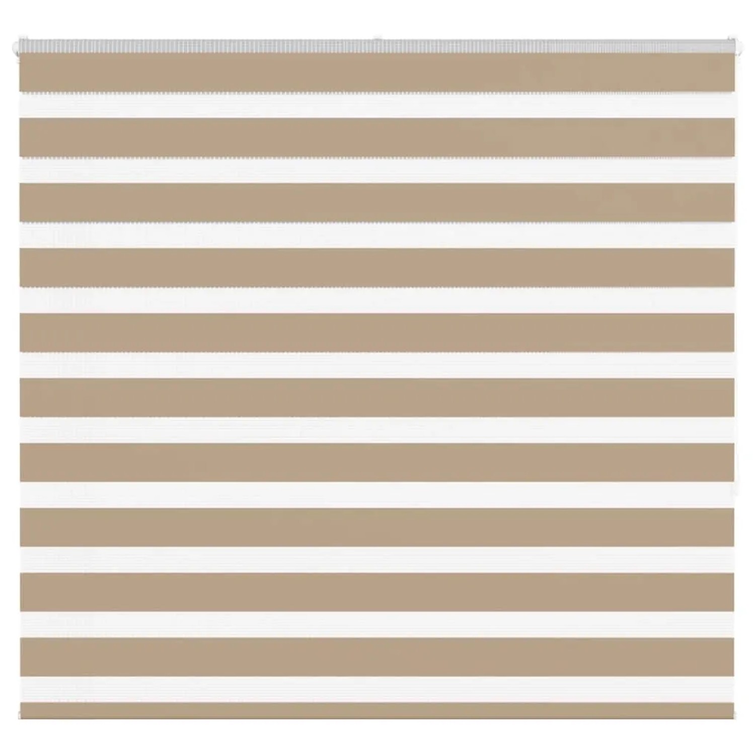 vidaXL Doppelrollo Sandbraun 165x150 cm Stoffbreite 160,9 cm Polyester 4014 günstig online kaufen