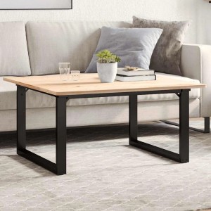 vidaXL Couchtischbeine O-Gestell 70x60x43 cm Stahl 357873