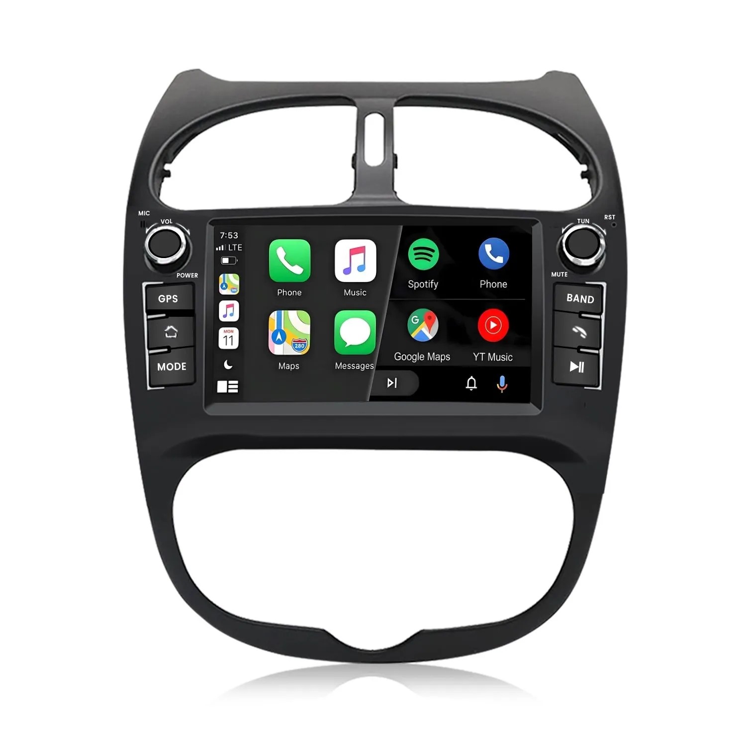 Junsun Autoradio Für Peugeot 206 2001-2016
