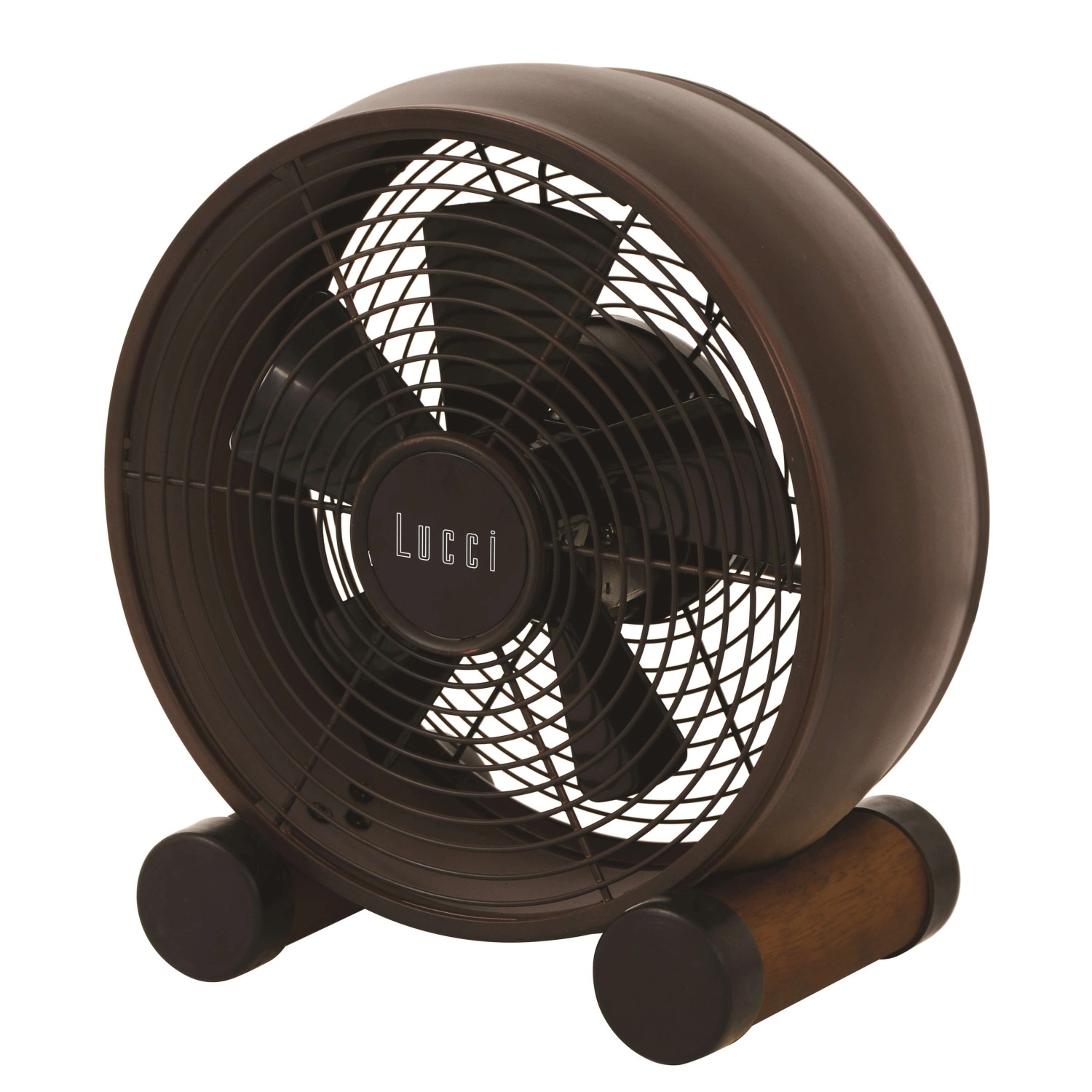 Lucci Air Retro Design Tischventilator Breeze Table Bronze