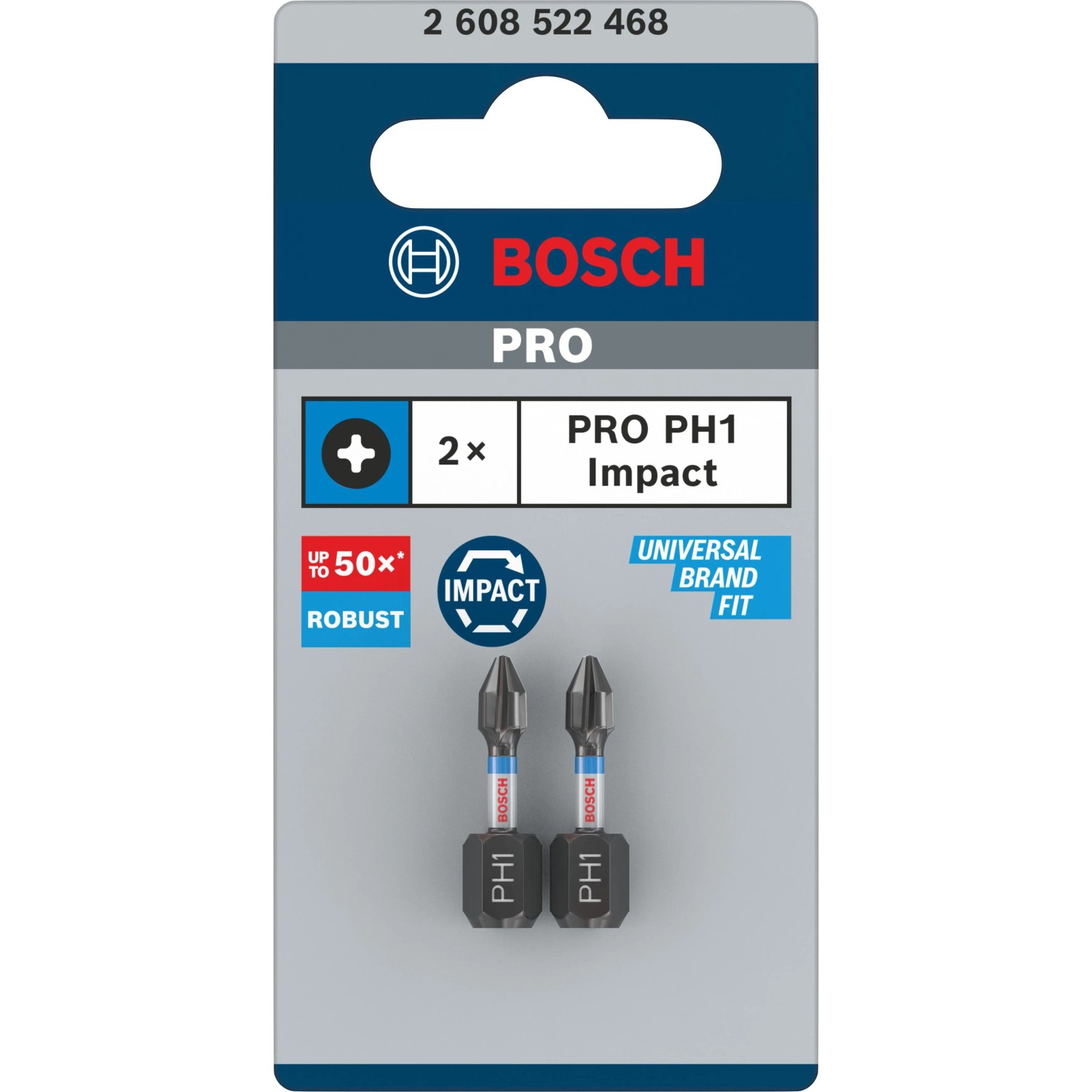 Bosch Insert Bits PH1 Impact Control 2 Stück_4