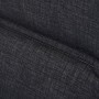 Detailaufnahme: Anthrazitfarbene Siena Garden Sesselauflage Comfort mit Steppnaht.