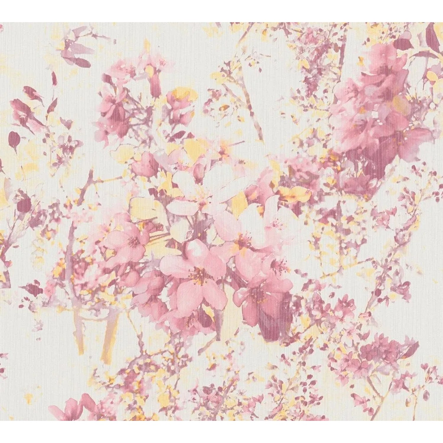 Tadessi Tapete Floral M1-No.1299 Vliestapete in Rosa