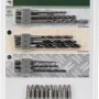 Bosch Bohrer-Set Uneo, 19-teilig: Stein-, Holz-, Metallbohrer und Bits für Uneo Bohrhämmer.