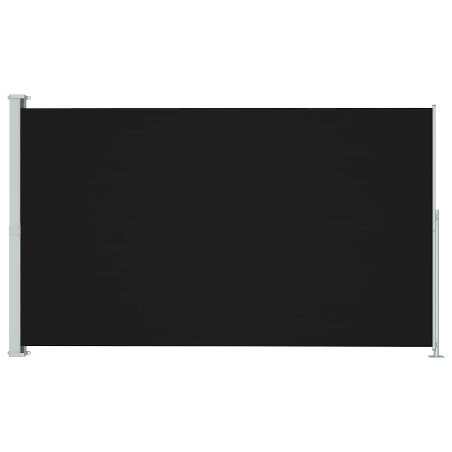 furnicato Seitenmarkise Ausziehbar 220x300 cm Schwarz günstig online kaufen