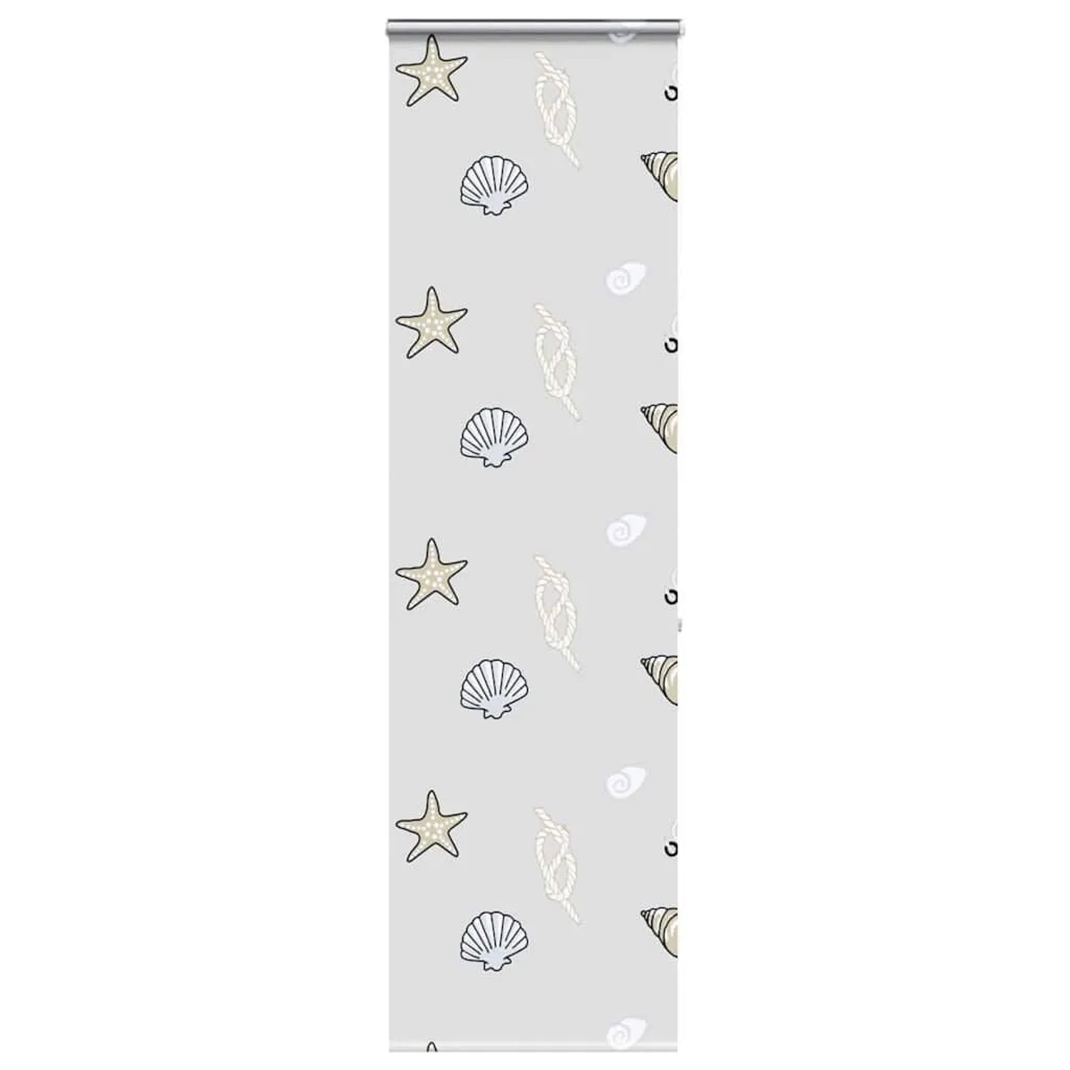 vidaXL Duschrollo mit Kassette 60x240 cm Stoffbreite 56 cm 4015008